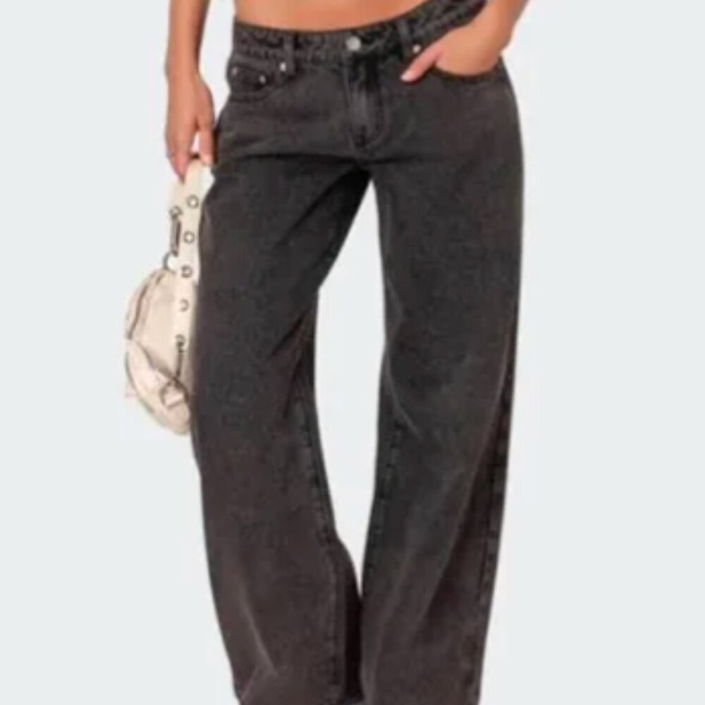 Brand New Edikted Low Rise Jeans